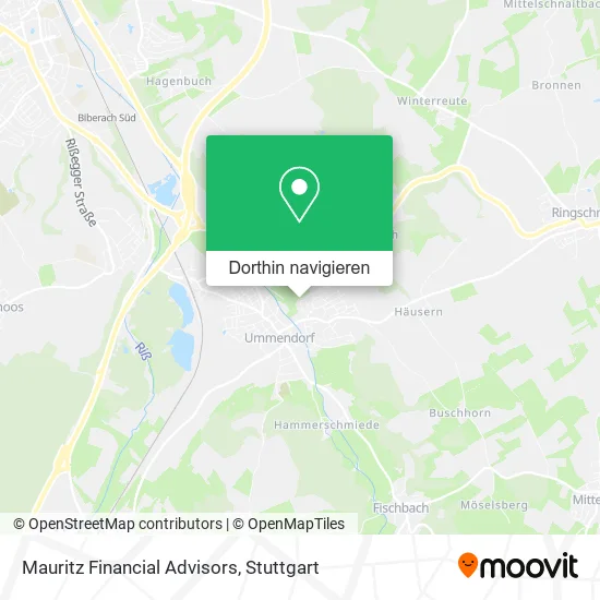 Mauritz Financial Advisors Karte