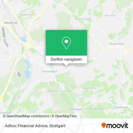 Adhoc.Financial Advice Karte