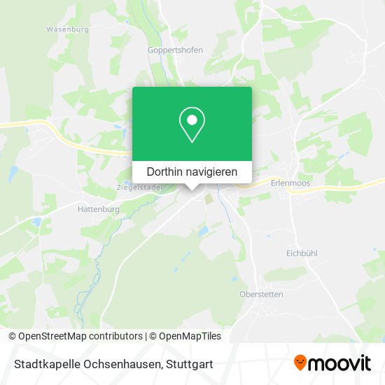 Stadtkapelle Ochsenhausen Karte