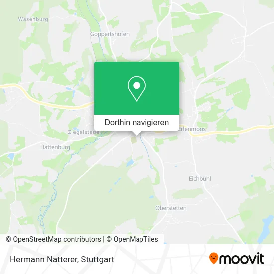 Hermann Natterer Karte