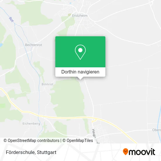 Förderschule Karte