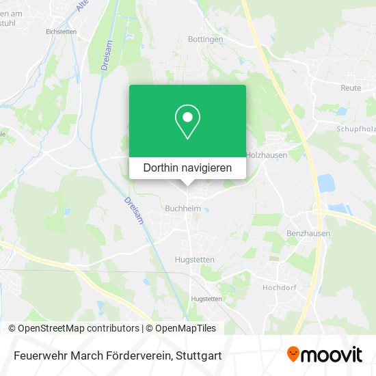 Feuerwehr March Förderverein Karte