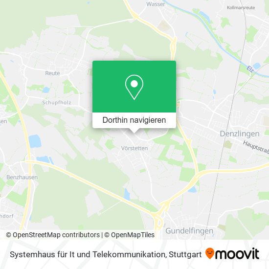 Systemhaus für It und Telekommunikation Karte