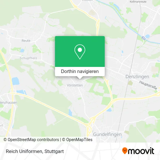 Reich Uniformen Karte