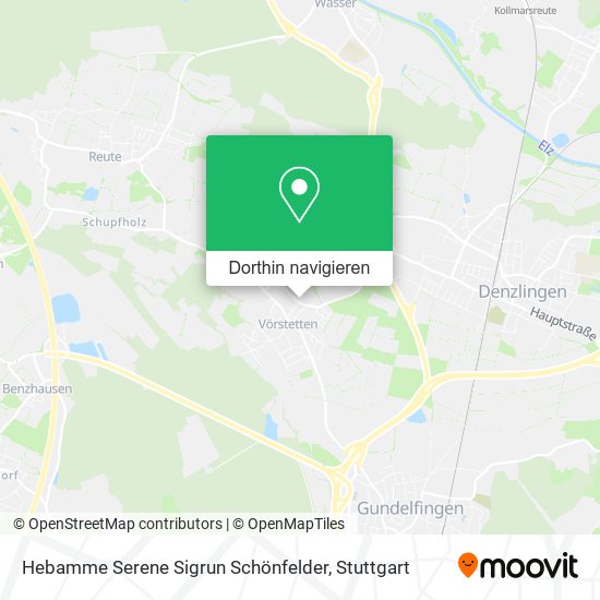 Hebamme Serene Sigrun Schönfelder Karte