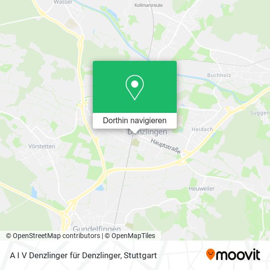 A I V Denzlinger für Denzlinger Karte