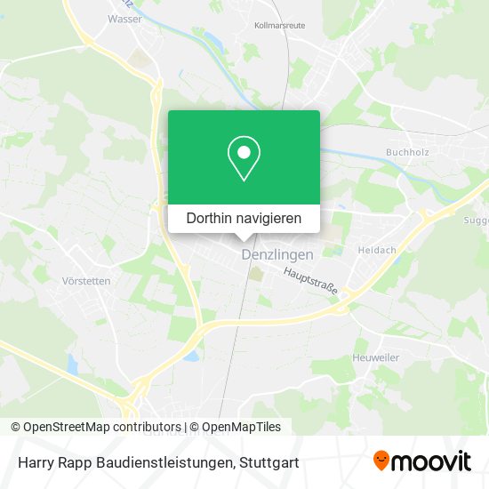 Harry Rapp Baudienstleistungen Karte