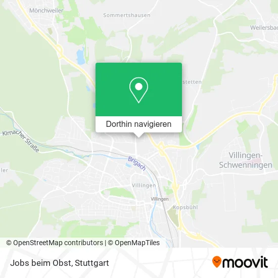 Jobs beim Obst Karte