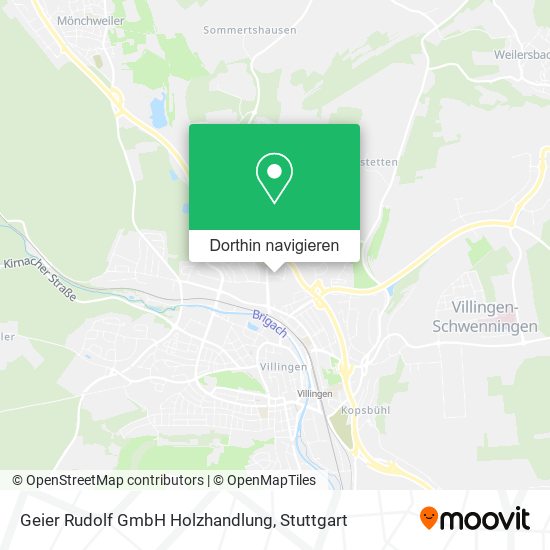 Geier Rudolf GmbH Holzhandlung Karte