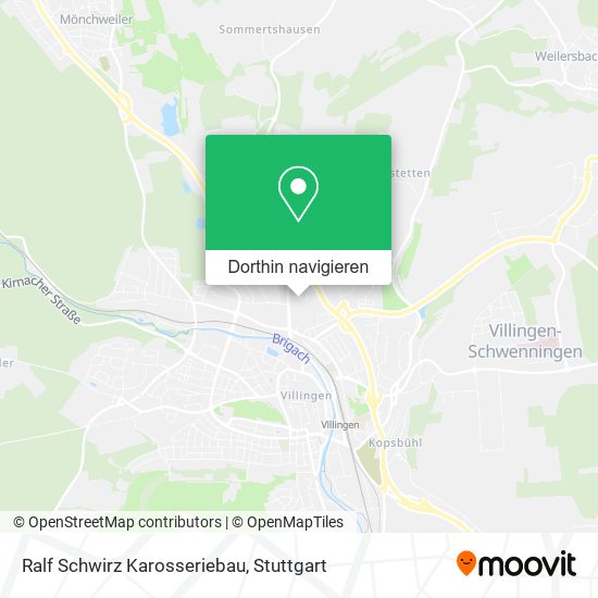 Ralf Schwirz Karosseriebau Karte