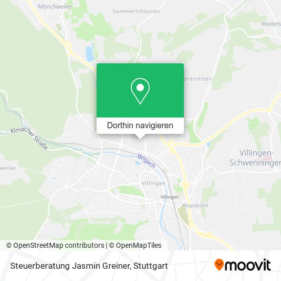 Steuerberatung Jasmin Greiner Karte