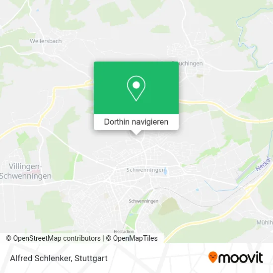 Alfred Schlenker Karte