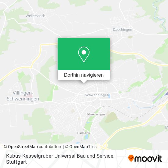 Kubus-Kesselgruber Universal Bau und Service Karte