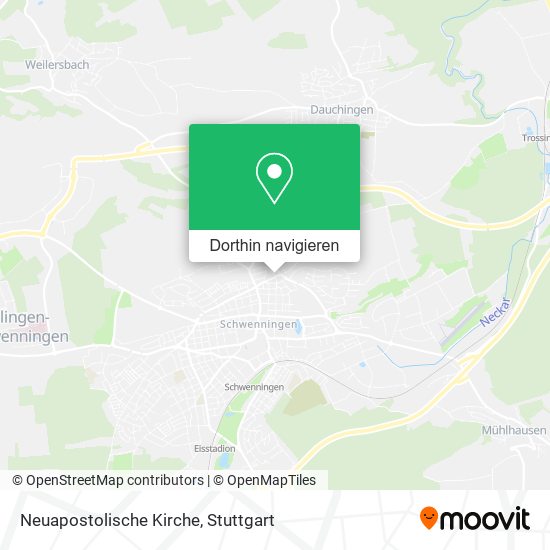 Neuapostolische Kirche Karte