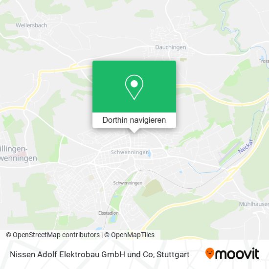 Nissen Adolf Elektrobau GmbH und Co Karte