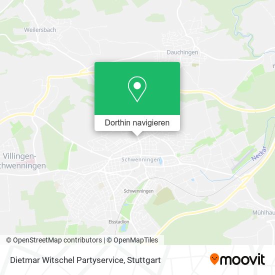Dietmar Witschel Partyservice Karte