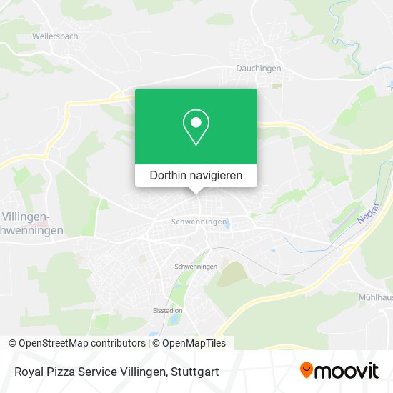 Royal Pizza Service Villingen Karte