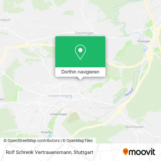 Rolf Schrenk Vertrauensmann Karte