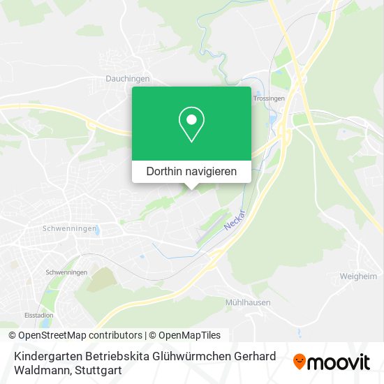 Kindergarten Betriebskita Glühwürmchen Gerhard Waldmann Karte