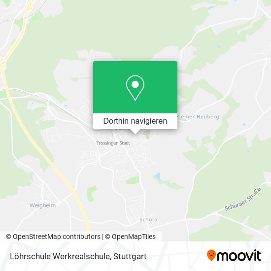 Löhrschule Werkrealschule Karte