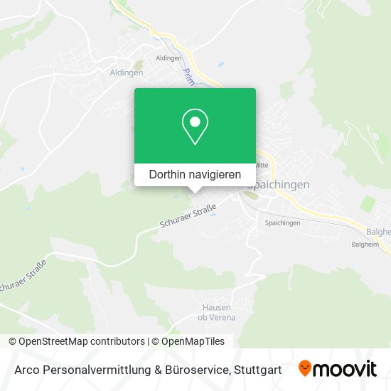 Arco Personalvermittlung & Büroservice Karte
