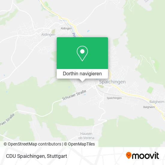 CDU Spaichingen Karte