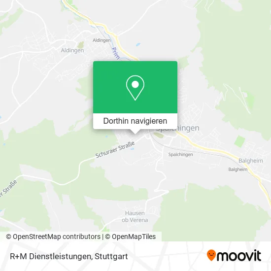 R+M Dienstleistungen Karte