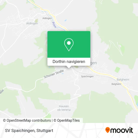 SV Spaichingen Karte