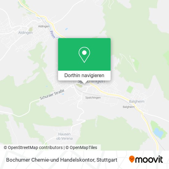 Bochumer Chemie-und Handelskontor Karte