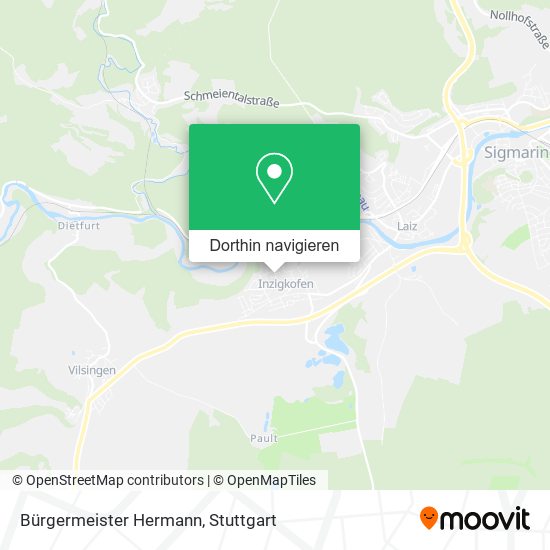 Bürgermeister Hermann Karte