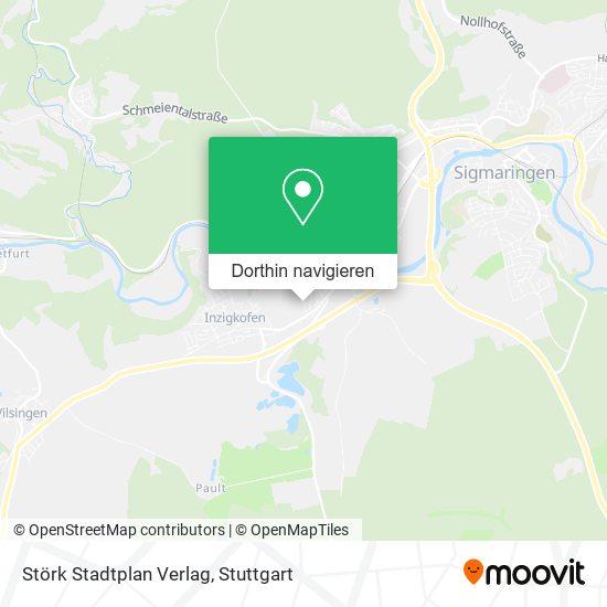 Störk Stadtplan Verlag Karte