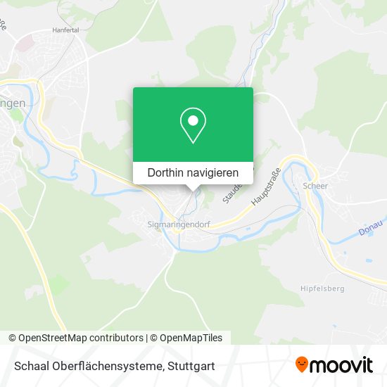 Schaal Oberflächensysteme Karte