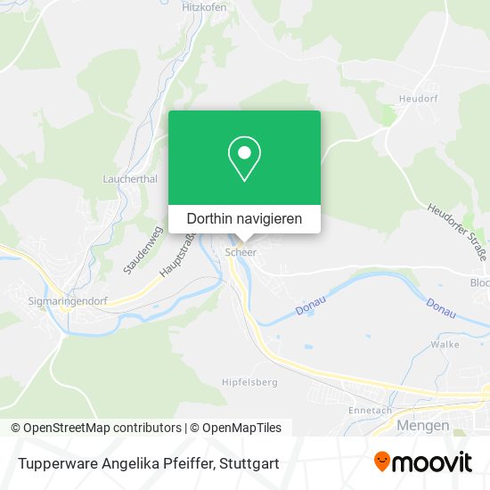 Tupperware Angelika Pfeiffer Karte