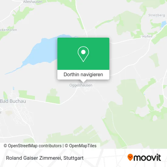 Roland Gaiser Zimmerei Karte