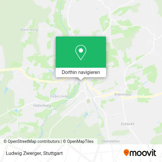 Ludwig Zwerger Karte