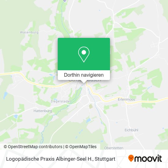 Logopädische Praxis Albinger-Seel H. Karte