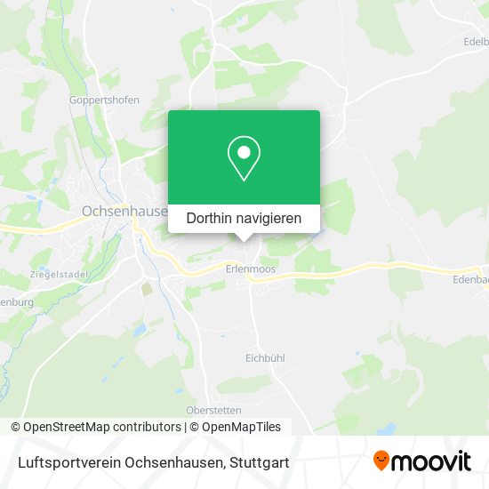 Luftsportverein Ochsenhausen Karte