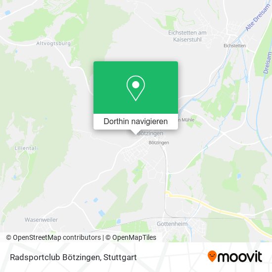 Radsportclub Bötzingen Karte