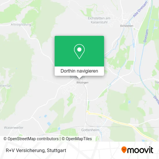 R+V Versicherung Karte