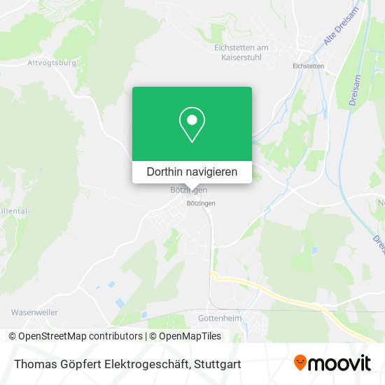 Thomas Göpfert Elektrogeschäft Karte