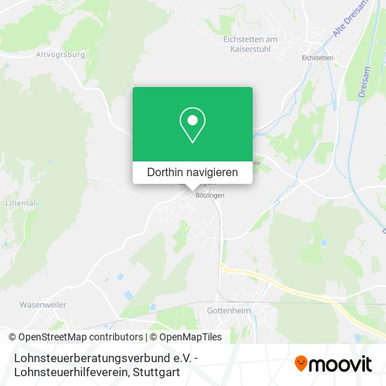 Lohnsteuerberatungsverbund e.V. - Lohnsteuerhilfeverein Karte