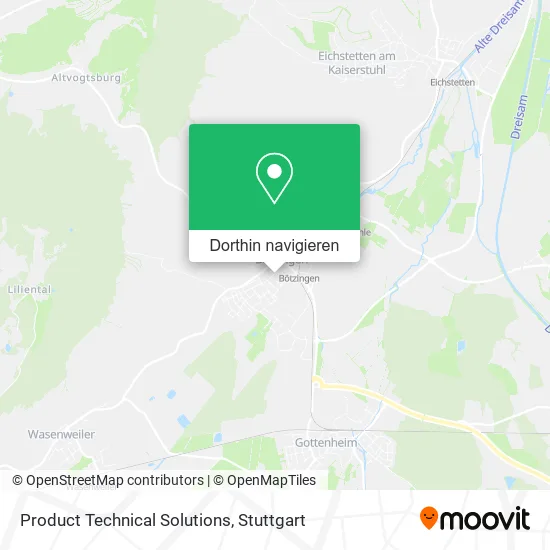 Product Technical Solutions Karte