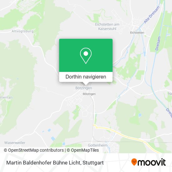 Martin Baldenhofer Bühne Licht Karte