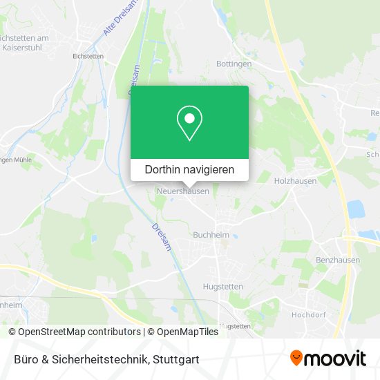 Büro & Sicherheitstechnik Karte