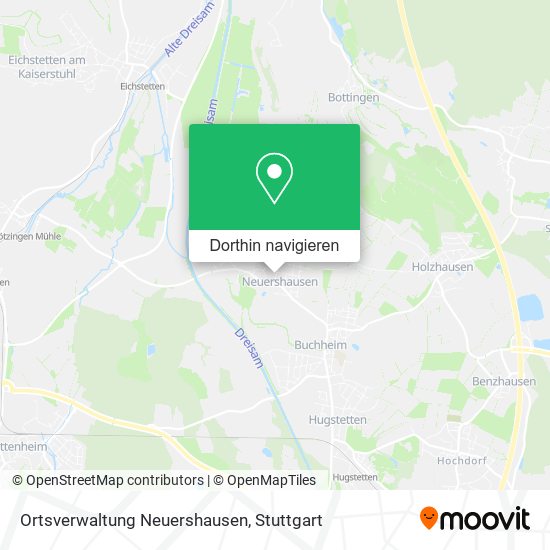 Ortsverwaltung Neuershausen Karte