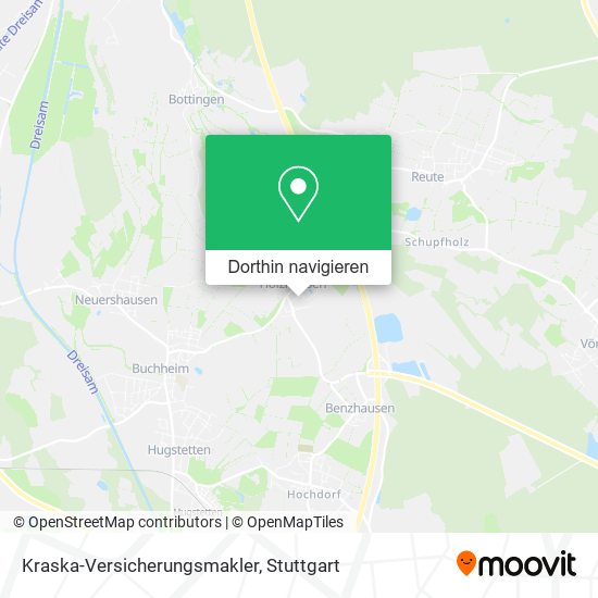 Kraska-Versicherungsmakler Karte