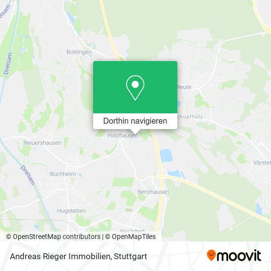 Andreas Rieger Immobilien Karte