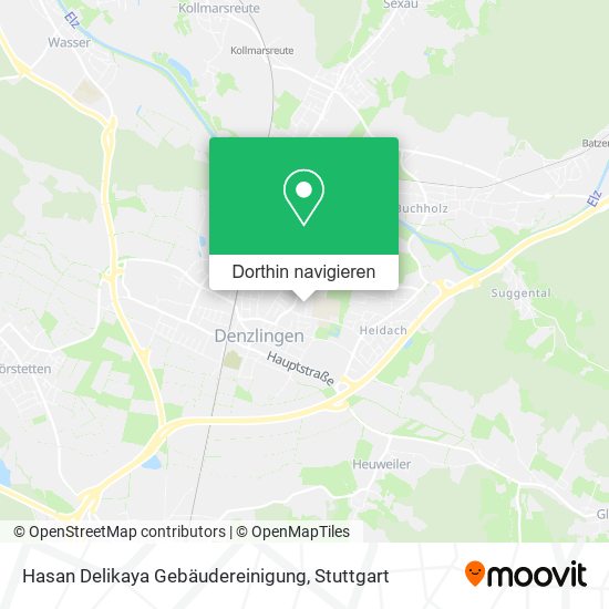 Hasan Delikaya Gebäudereinigung Karte