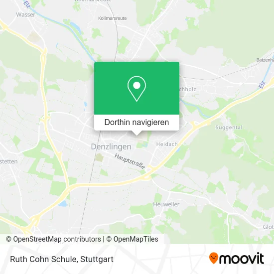 Ruth Cohn Schule Karte