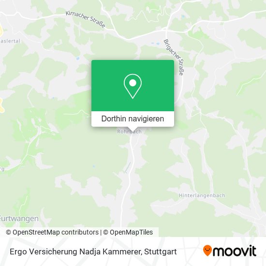 Ergo Versicherung Nadja Kammerer Karte